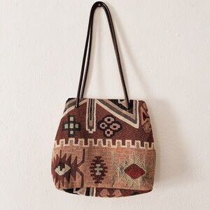 90s VINTAGE TAPESTRY BAG